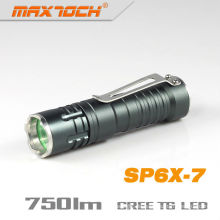 Maxtoch SP6X-7 ​​Aluminium Mini XML T6 Taschenlampe mit Clip